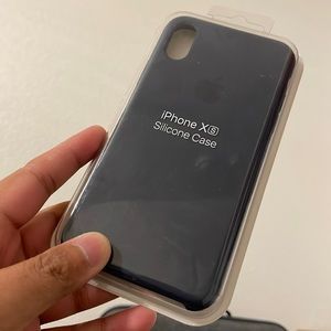 Apple IPhone Silicone Case Xs (Navy)